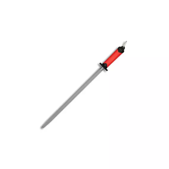 Pirge Duo Sharpening Steel Round No. 12 30cm Red PRG-34081