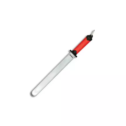 Pirge Duo Sharpening Steel Full Flat No. 12 30cm Red PRG-34088
