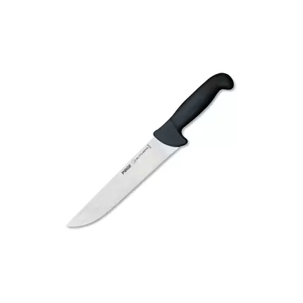 Pirge Butcher's Slicing Knife 23cm, Stainless Steel Blade Black PRG-35006