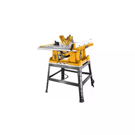 Ingco Table Saw 254mm 2600W with 4 Leg Steel Stand TS26005
