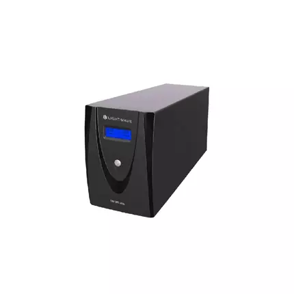 Lightwave Single Phase Smart Backup UPS  650VA with AVR Technology, Overcharge & Voltage Protection, LED Status Indicator LW650VA