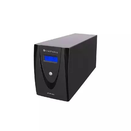 Lightwave Single Phase Smart Backup UPS 850VA with AVR Technology, Overcharge & Voltage Protection, LED Status Indicator LW850VA