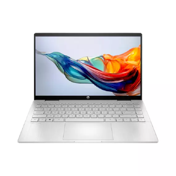 HP Pavilion x360 2in1 Laptop with 14" FHD IPS Touchscreen, Core™ 7 150U, 16GB RAM, 1TB PCIe® NVMe™ M.2 SSD, Windows 11 Home Silver 14t-ek200 8Y9L2AV
