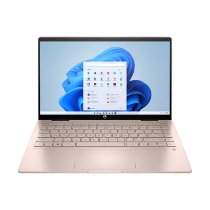 HP Pavilion x360 2in1 Laptop with 14" FHD IPS Touchscreen, Core™ i7 1355U, 16GB DDR4 RAM, 512GB PCIe® NVMe™ M.2 SSD, Windows 11 Home, Pale RoseGold 14t-ek200 8D6M0EA