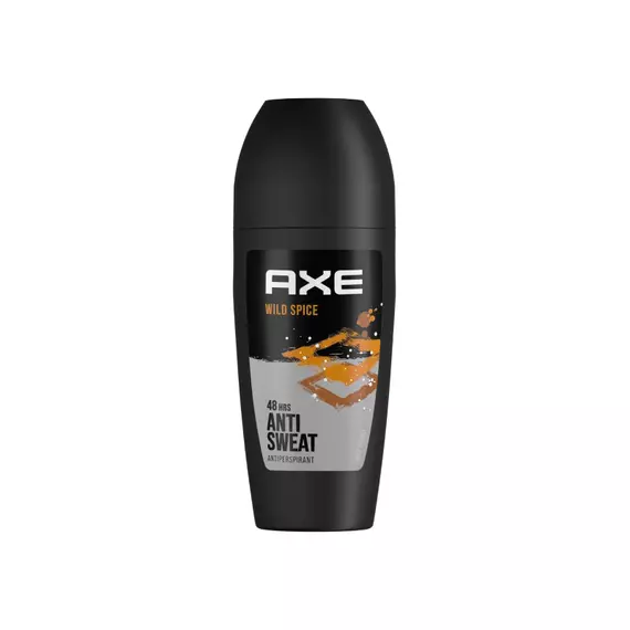 Axe Deo Roll-on Wild Spice 50ml, 48Hrs Anti Sweat (Pack of 3pcs)