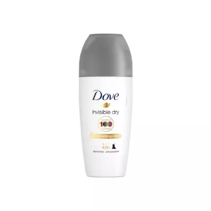 Dove Deo Roll-on for Women Invisible Dry 50ml (Pack of 3pcs)