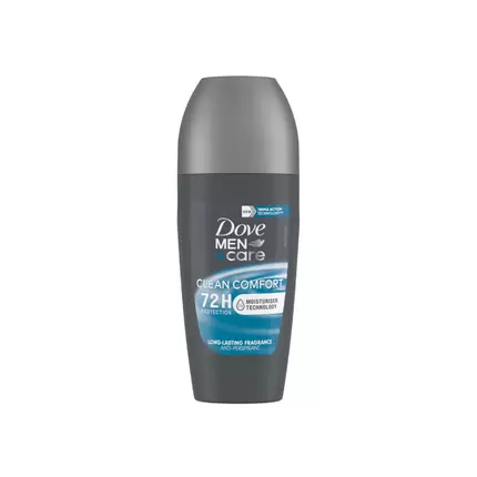 Dove Men+Care Deo Roll-on Clean Comfort 50ml (Pack of 3pcs)
