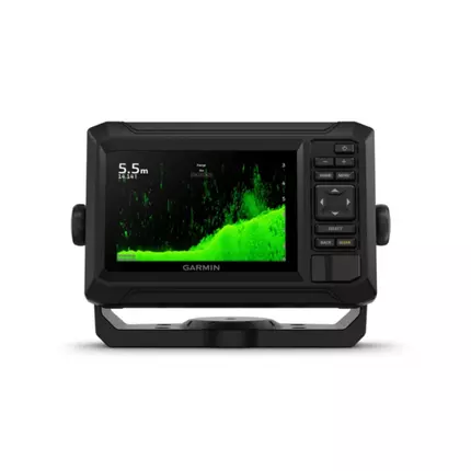 Garmin ChartPlotter Combo ECHOMAP UHD2 52cv 5" Display with GT20-TM Transducer, Sonar Support, Vivid Color Palettes, Bundle Your Transducer, Add Charts, Wireless Networking WW, w/GT20 xdcr 010-02589-0