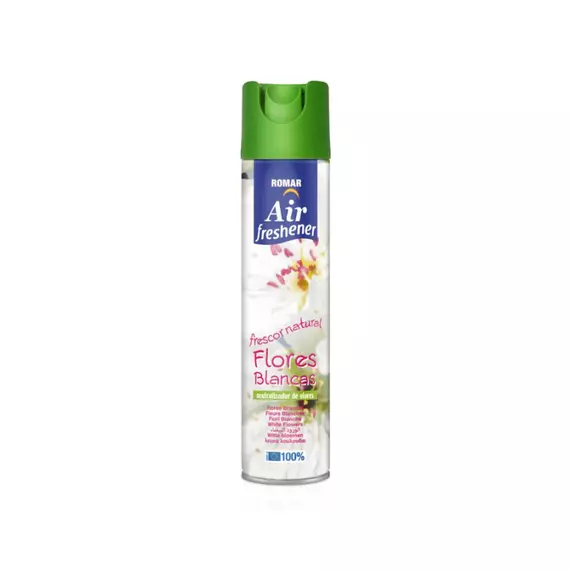 Romar Air Freshener Spray White Flowers 300ml 4454