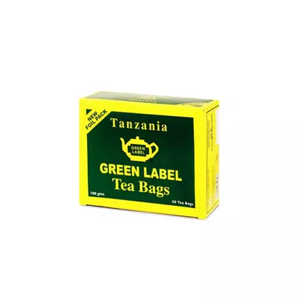 Tanzania Green Label Tea 100g GL006 (Pack of 45)