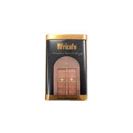 Africafe Zanzibar Spice Coffee Tin 250g AF027 (Pack of 12)