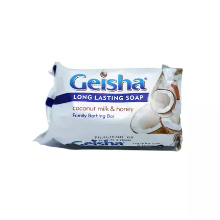 Geisha Bath Soap Coconut Millk & Honey 200g Strong & Long Lasting, Moisturizes & Smoothens Your Skin 69613361 (Pack of 3)