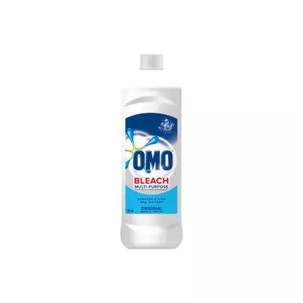 Omo Multipurpose Bleach Regular 700ml Removes Tough Stains and Kills 99.9% of Germs 68689555 (Pack Of 3)