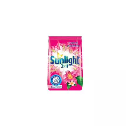 Sunlight Detergent Powder Pink 500g Advanced Stain Removal, Outstanding Whiteness, Long-lasting Freshness 68660791 (Pack of 3)
