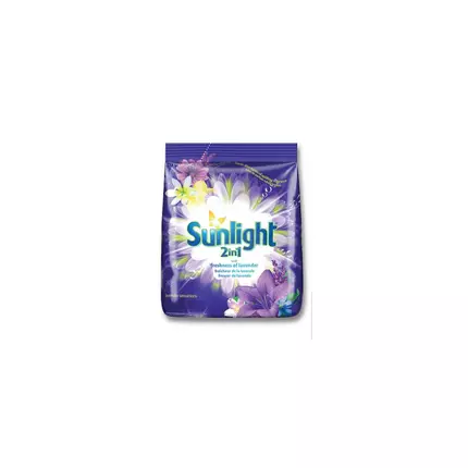 Sunlight Detergent Powder Lavander 500g Advanced Stain Removal, Outstanding Whiteness, Long-lasting Freshness 68660793 (Pack of 3)