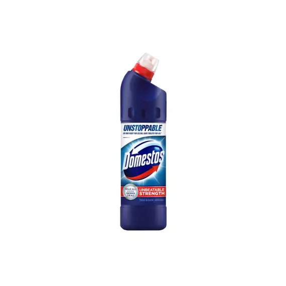Domestos Original Thick Bleach 500ml Kills 99.99% of Bacteria and Viruses 32035910 (Pack of 3)
