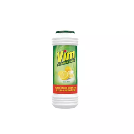 Vim Multipurpose Scouring Powder Lemon Fresh 500g Pleasant Lemon Fragrance That Leaves Surfaces Smelling Fresh and Clean 21033319 (Pack of 3)