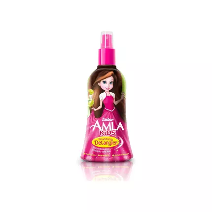 Dabur Amla Detangler Kids Hair Oil 200ml (Pack of 6)