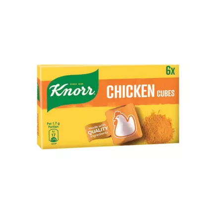 Knorr Chicken Cube 8g For Delicious Meals Full of Flavour 69748846 (Pack of 3Pcs)