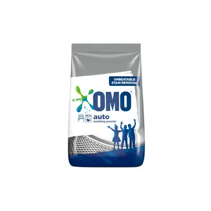 Omo Auto Washing Machine Detergent Powder 1kg Specifically Formulated to Give you Unbeatable Stain Removal 68736735 (Pack of 3)