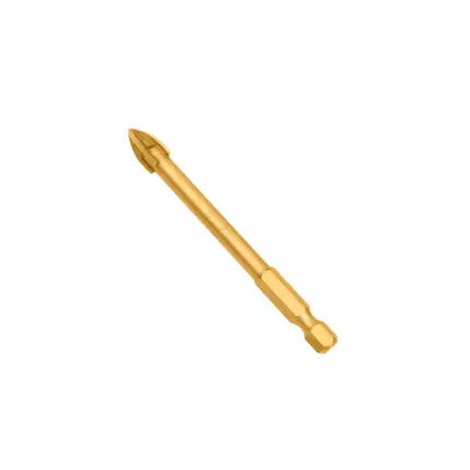 Total Tile & Glass Drill Bit 6x74mm with High Quality Carbide Tip TACG210612