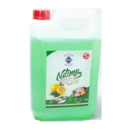 Sheencare Ndimu Dishwashing Soap Lemon 5L (Pack of 4Pcs)