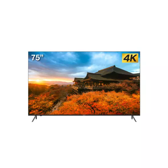 Sharp 75" 4K UHD LED Smart Android TV with HDR, Google Voice Assistant 4T-C75EK2NX