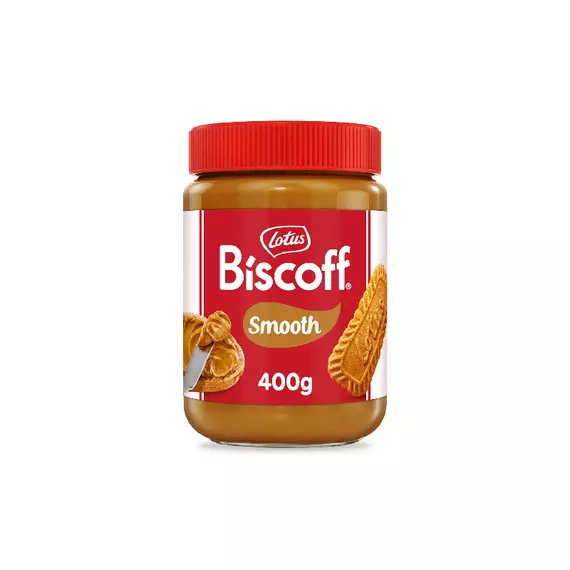 Lotus Biscoff Spread Smooth 400g (Pack of 12pcs)