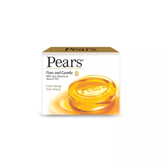 Pears Glycerine Soap Pure & Gentle 125g (Pack of 48pcs)