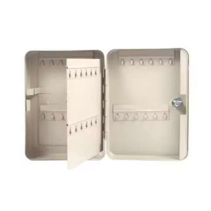 Foska Key Box Holder with Key Lock 48 Keys Aluminium (Keychain Included) JZ3008