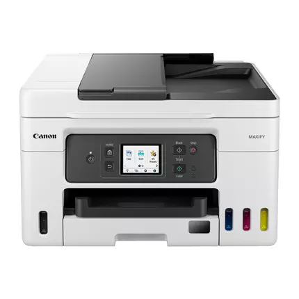 Canon Inkjet Printer, Wireless Refillable Mega Tank, Ideal for Small Businesses Needing Cost-Effective, High-Speed ​​Printing - Maxify GX4040