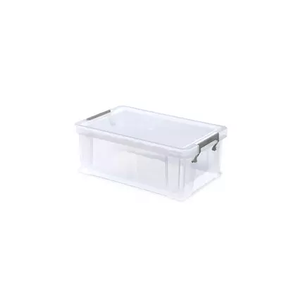 TBP Lock Type Storage Bin - 3.5 Ltrs - Transparent