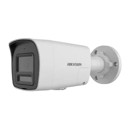 Hikvision Security Camera 4 MP Strobe Light and Audible Warning Fixed Mini Bullet Network Camera for Enhanced Security and Monitoring. D5-2CD3047G2E-LIUF/SL
