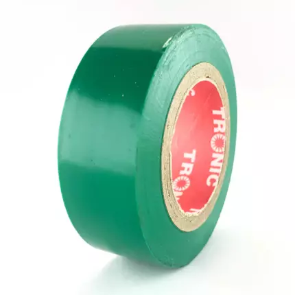 Tronic Insulating Tape 10 Yard Green IT 01GR