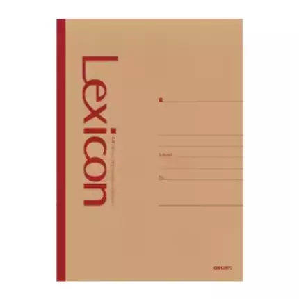 Deli Soft Cover Notebook A5 100 Sheets (Pack of 1Pc) 23212