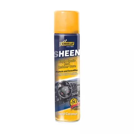 Shield-Auto Sheen Cockpit Spray Island Coconut 300ml SH240