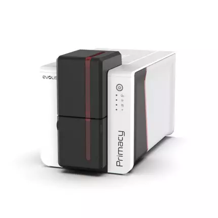 Evolis Primacy 2 Dual-Sided ID Card Printer - PM2-0025, Speed: 280 cards per Hour, USB & Internet With CardPresso XXS Software Licens