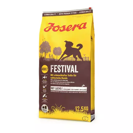 Josera Festival Dry Dog Food Super Premium with Delicious Sauce for Picky Dogs 12.5kg (E-EX)