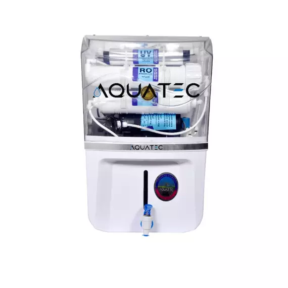 Aquatec Water Purifer, Ultra-Violet UV Sterilizer 75 GPD 7-Stage Ultra Safe Reverse Osmosis Drinking Water Filter System