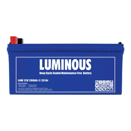 Luminous VRLA battery 200Ah/12V@20Hrs (EX-E)