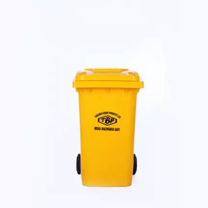 TBP Dustbin 360L with Two Wheels without Pedal TBP-360A-B/G/G