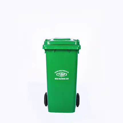 TBP Dustbin 240L with Two Wheels & Metal Pedal TBP-240U-B/G/G