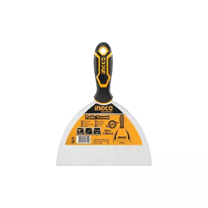 Ingco Putty Trowel Stainless Steel 150mm/6'' HPUT08150