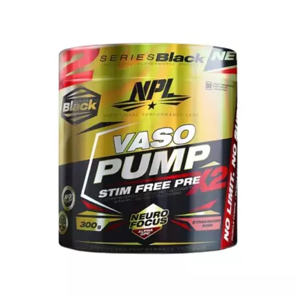 NPL Vaso Pump - Pre-Workout Formula Designed to Enhance Energy Levels and Endurance.