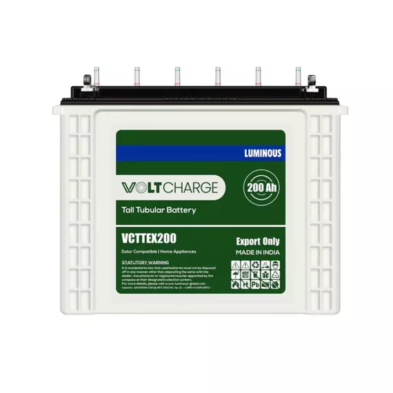 Luminous Tubular Voltcharge battery 200AH/12V (EX-E)