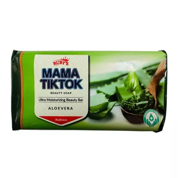 Ruby's Magic Crown Mama TikTok Soap Aloe Vera Kubwa Ultra Moisturizing Beauty Bar 125g (Pack of 72 Pcs)