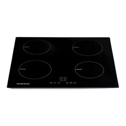 Homebase Built in Cooker 4 Induction Plates Glass Top HB-QB4008