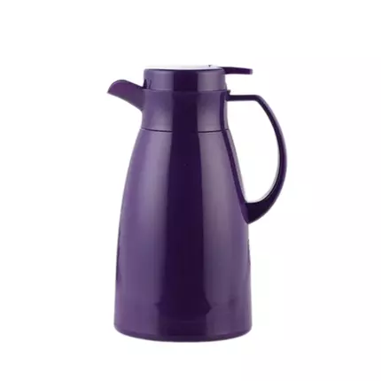 Plastic Liner Vacuum Flask - 1L Coffee Pot and Water Jug for Hot and Cold Beverages.