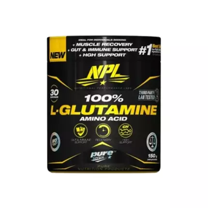 NPL L-Glutamine - Anti-Catabolic Amino Acid, 5000mg.