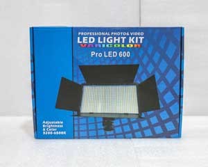 Professional Photo & Video LED Light Kit Pro LED 600